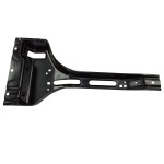 Radiator Support Center for Chevrolet C/K Full Size Pickup 1988-2002, Hood Latch Support, Black, Steel, Replacement
