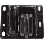 Front Bumper Bracket Right (Passenger) for Dodge Ram 2500/3500 2003-2018, Made of Steel, with Tow Hook Holes, Replacement