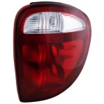 Tail Light Lens and Housing for 2001-2003 Chrysler Town and Country/Dodge Caravan, Right (Passenger) Side, Replacement