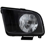 Headlight Assembly for Ford Mustang 2007-2009, Left (Driver) Side, Halogen, Replacement