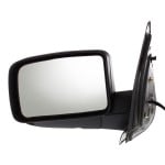 Power Mirror for Ford Expedition 2004-2006, Left (Driver), Non-Towing, Manual Folding, Heated, Paintable, without Auto Dimming, Blind Spot Detection, Memory, and Signal Light, Replacement