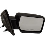 Manual Adjust Mirror for 2009-2010 Ford F-150 Right (Passenger), Non-Towing, Manual Folding, Non-Heated, Textured, w/o Auto Dimming, Blind Spot Detection, Memory, and Signal Light, Replacement