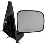 Manual Adjust, Manual Folding Paddle Style Mirror for Ford Ranger 1993-2005, Mazda Pickup 1994-2002, Right (Passenger) Side, Non-Heated, Textured, Replacement