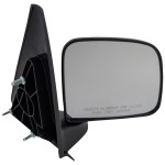 Manual Adjust, Manual Folding Paddle Style Mirror for Ford Ranger 1993-2005, Mazda Pickup 1994-2002, Right (Passenger) Side, Non-Heated, Textured, Replacement