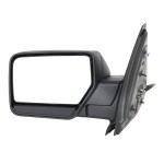 Power Mirror for Ford Expedition 2007-2014, Left (Driver), Non-Towing, Manual Folding, Non-Heated, Textured, without Auto Dimming, Blind Spot Detection, Memory, and Signal Light, Replacement