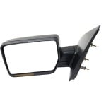 2007 - 2008 Ford F-150 Side View Mirror Assembly / Cover / Glass Replacement - Left (Driver) Side