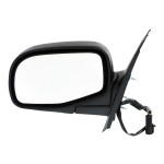 Power Mirror for Ford Explorer 1995-2001/Explorer Sport 2001-2003, Left (Driver), Manual Folding, Non-Heated, Textured, 5-Wires, without Auto Dimming, BSD, Memory, and Signal Light, Replacement