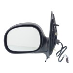 Power Mirror for Ford Expedition 1997-2002, Left (Driver) Side, Non-Towing, Manual Folding, Heated, Paintable, without Signal Light, Replacement