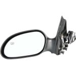 Power Mirror for 2000-2005 Sable/2000-2007 Taurus, Left (Driver), Non-Folding, Heated, Paintable/Textured, 2 Caps, without Puddle Light, Sedan/Wagon, Replacement