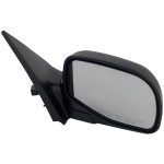 Power Mirror for Ford Explorer 2002-2005, Right (Passenger) Side, Manual Folding, Non-Heated, Textured, with Puddle Light, Replacement