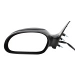 Power Mirror for Ford Sable (2002-2005) and Taurus (2002-2007), Left (Driver) Side, Non-Folding, Non-Heated, Paintable/Textured, 2 Caps, with Puddle Light, Suitable for Sedan/Wagon, Replacement