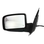 Power Mirror for Ford Expedition 2003, Left (Driver), Non-Towing, Manual Folding, Heated, Paintable, without Auto Dimming, Blind Spot Detection, Memory, and Signal Light, Replacement