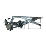 Front Left (Driver) Door Glass Regulator for 1994-2004 Ford Mustang, Power Window Motor and Regulator Assembly with  1R3Z6323209AA, Replacement
