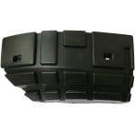 Front Bumper Support for GMC Sierra 1500 (2007-2013), Right (Passenger) Side, Front Section, Plastic, New Body Style, Replacement