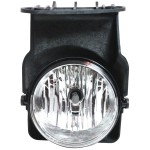 Front Fog Light Assembly for GMC Sierra P/U 2005-2006, Includes 2007 Classic, Left (Driver), Replacement