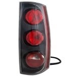 Tail Light Assembly for GMC Yukon Denali Model, 2007-2014, Right (Passenger) Side, Clear Lens, Replacement
