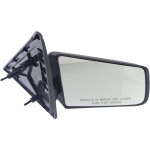 Manual Adjust Mirror for Chevrolet S10 Pickup (1994-2004) / Blazer (1995-2005), Right (Passenger) Side, Manual Folding, Non-Heated, Textured, Standard Type, Replacement