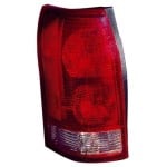 Left (Driver) Tail Light Lens/Housing for 2002 - 2007 Saturn Vue, Rear Tail Light Assembly Replacement Housing/Lens/Cover, Includes Lens,  19206828, Replacement