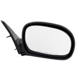 Manual Adjust and Manual Folding Mirror for Chevrolet S10 Pickup (1994-1997) and Blazer (1995-1998), Right (Passenger), Non-Heated, Paintable, Below Eyeline Type, Replacement