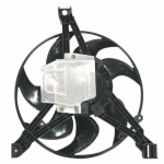 Condenser Fan for 1997 - 1998 Chevrolet Venture, A/C Condenser Fan - Right (Passenger) Side with Motor/Fan/Bracket,  GM3113111 Replacement, Right Side Mounted