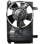 Radiator Cooling Fan Assembly for 2004 - 2006 Chevrolet Aveo Engine, Auxiliary Fan,  96536520, Replacement