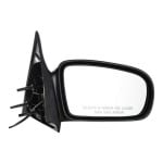 Power Mirror for Chevrolet Malibu 1997-2003/Classic 2004-2005, Right (Passenger), Non-Folding, Non-Heated, Paintable, Replacement