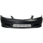 Front Bumper Cover for Honda Civic 2004-2005, Primed (Ready to Paint), Suitable for Both Coupe and Sedan, Replacement