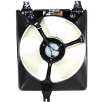 A/C Fan Shroud Assembly for Honda Accord 1998-2002, Left (Driver), 4 Cylinder, Coupe/Sedan, Replacement