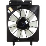 A/C Fan Shroud Assembly for Honda CR-V 2002-2006, Element 2003-2006, Right (Passenger) Side, Replacement