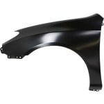 Front Fender for 2007-2010 Hyundai Elantra Sedan, Left (Driver), Primed (Ready to Paint), without Signal Light Hole, Replacement