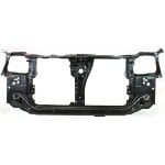 Radiator Support Assembly for Honda Civic 1996-1998, Black Steel, Coupe/Hatchback/Sedan, USA/Canada Built, Replacement