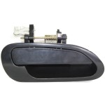 Exterior Rear Door Handle for Honda Accord 1998-2002, Right (Passenger), Smooth Black, Sedan, Japan/USA Built, Replacement