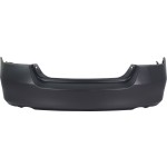 Rear Bumper Cover for Honda Accord Sedan, 2006-2007, Primed (Ready to Paint), Replacement (CAPA Certified)