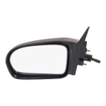 Manual Remote Mirror for 2001-2005 Honda Civic, Left (Driver), Non-Folding, Non-Heated, Paintable, without Auto Dimming, Blind Spot Detection, Memory, and Signal Light, Sedan, Replacement
