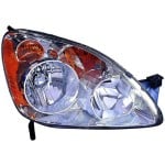 Front Headlight Assembly Replacement Housing/Lens/Cover for 2005 - 2006 Honda CR-V, Right (Passenger) Side, U.K. built, Replacement,  33101S9AA11