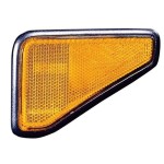 Front Left (Driver) Side Marker Light Assembly for 2003 - 2008 Honda Element, OEM Replacement Lens Cover, Part Number: 33851SCVA11ZB