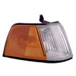 Front Right (Passenger) Side Marker Light Assembly for 1990-1991 Honda Civic (4 Door; Sedan), OEM Replacement Lens Cover, Part No. 34300SH4A12