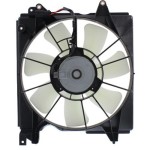 Radiator Cooling Fan Assembly for 2012 - 2015 Acura ILX Engine, Gas Hybrid Motor/Blade/Shroud Assembly,  19020RW0A51-PFM, Replacement