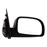 Power Mirror for Hyundai SANTA FE 2010-2012, Right (Passenger) Side, Manual Folding, Heated, Textured Finish, Replacement