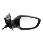 Manual Remote Mirror for Hyundai Accent 2012-2017, Right (Passenger), Manual Folding, Non-Heated, Paintable, without Auto Dimming, Blind Spot Detection, Memory and Signal Light, Replacement