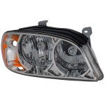 Spectra Headlight Assembly for 2002-2004 Sedan, Right (Passenger), Halogen, Base/LS Models, Replacement