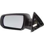 Power Mirror for Kia Sorento 2011-2013, Left (Driver) Side, Manual Folding, Non-Heated, Textured, Without Blind Spot Detection, Memory, and Turn Signal Light, Replacement