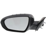 Power Folding Left (Driver) Side Mirror for OPTIMA 2014-2015, Heated, Paintable with Signal Light, Excluding Hybrid Model, USA Built, Without Blind Spot Detection, Replacement