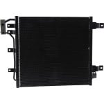 A/C Condenser for Jeep Wrangler (JK) 2012-2018, without Drier, Replacement