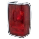 Tail Light for Lincoln Town Car 1990-1997, Right (Passenger) Side, Lens and Housing, without Emblem, Replacement
