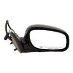 Right (Passenger) Power Mirror for Lincoln Town Car 2003-2004, Manual Folding, Heated, Paintable, with Memory, without Auto Dimming, upto 2nd August 2004, Replacement