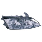 Front Headlight Assembly for 1997-1998 Lexus ES300 - Right (Passenger) Side Replacement Housing / Lens / Cover without HID Lights, Composite,  8111033300, Replacement