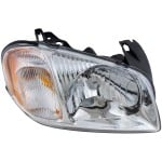 Headlight Assembly for Mazda Tribute 2001-2004, Right (Passenger) Side, Halogen, Replacement