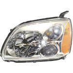 Headlight Assembly for 2005-2007 Mitsubishi Galant, Left (Driver), Halogen, SE Model, Replacement