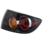 Tail Light Assembly for Mazda 3 Sedan 2004-2006 Sport Type Bumper, Right (Passenger), Outer, Replacement